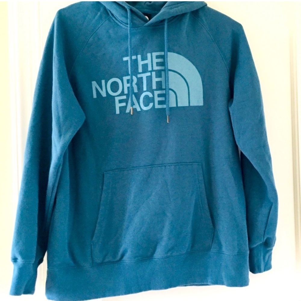 The North Face Half Dome Teal Hoodie